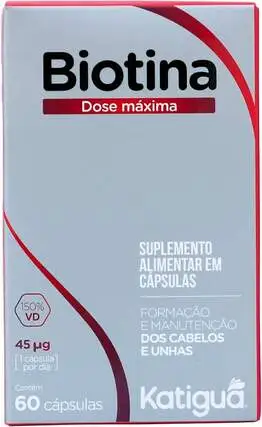 Katiguá Biotina Dose Máxima